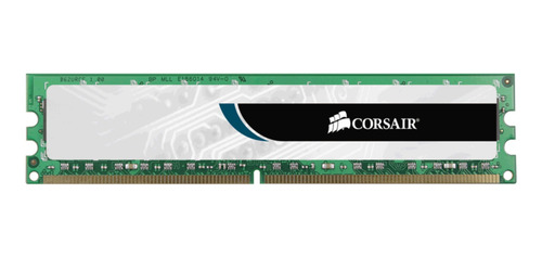 Imagen 1 de 2 de Memoria RAM Value Select color verde 4GB 1 Corsair CMV4GX3M1A1333C9