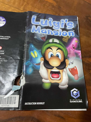 Imagen 2 de 5 de Lugi´s Mansion Nintendo Gamecube