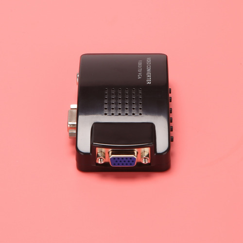 Adaptador Av Para Vga Conversor Rca Vga Pc Rca Composite S-v