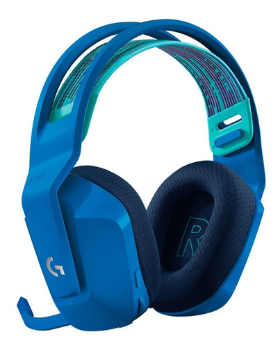 Imagen 5 de 5 de Logitech G733 Diadema Gamer Inalámbrica Rgb Usb Azul