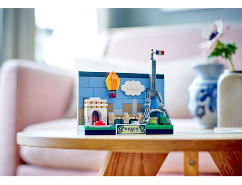 Tarjeta Postal Lego Paris De Building Toy, 213 Unidades, Con