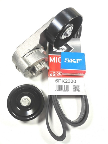 Imagen 5 de 6 de Kit Polyv Ford Ranger 3.0 Powerstroke Rodamientos Skf /gates