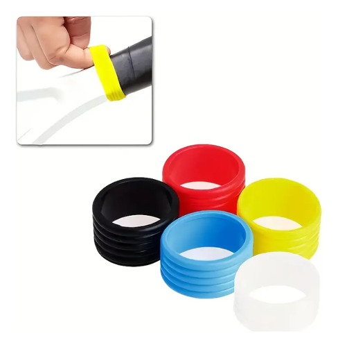 Banda Sujeta Grip Raqueta Tenis Antideslizante Ring Negro