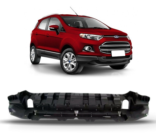 Defletor Inferior Parachoque Ecosport 2013 2014 2015 2016.