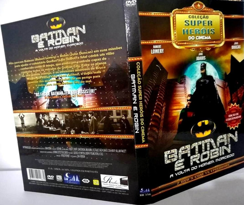 Dvd Duplo Batman E Robin -1949-seriado-novo\