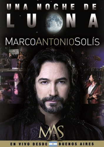 Marco Antonio Solís  Una Noche De Luna  Dvd Nuevo&-.