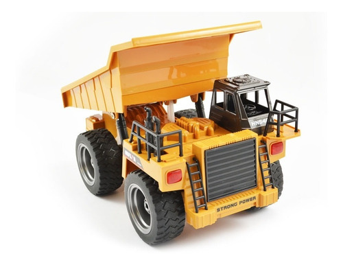 Metal Huina Coleccion Control Remoto / Camion Minero 1/18