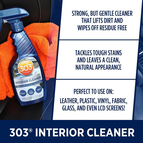 303 Aerospace Limpiador Interiores, Abrillantador Protector