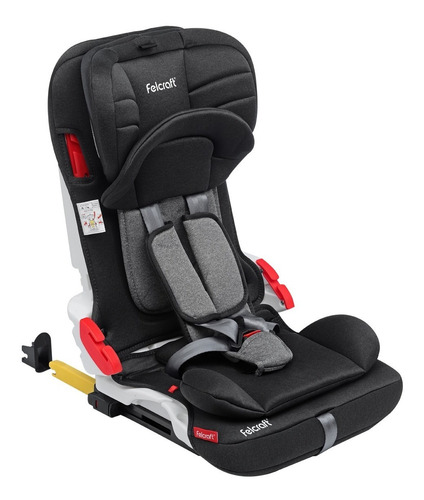 Imagen 1 de 10 de Butaca Auto Bebe Plegable Con Isofix De 9 36 Kilos Felcraft