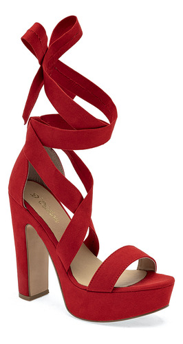 Zapatillas Mujer D´cristian 3016 Rojo 121-560