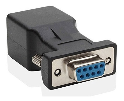 Adaptador Ethernet Db9 Rs232 A Rj45, Con Convertidor A Lan