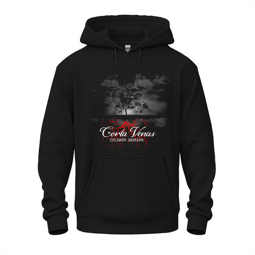Sudadera Eslabon Armado Hoodie Semitonos Corta Venas