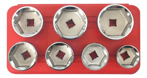 Juego De Herramientas Con Tapa De Filtro De Aceite De 7 Y