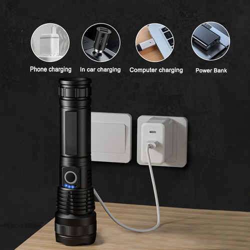 Potentes Linternas Led De Alta Potencia Recargables Por Usb