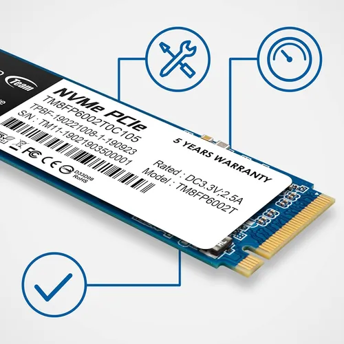 Teamgroup Mp33 512gb Slc Cache 3dnand Tlc Nvme Pcie Gen3x...