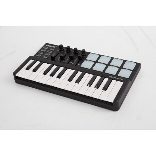 Controlador Parquer Mini Midi Usb 8 Pads 25 Mini Teclas