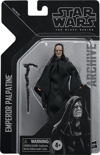 Emperor Palpatine Imperador Sidious Star Wars Black Series *