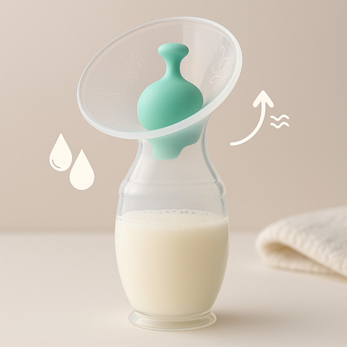 Saca Leche - Extractor De Leche Manual Klid Silicón 110 Ml