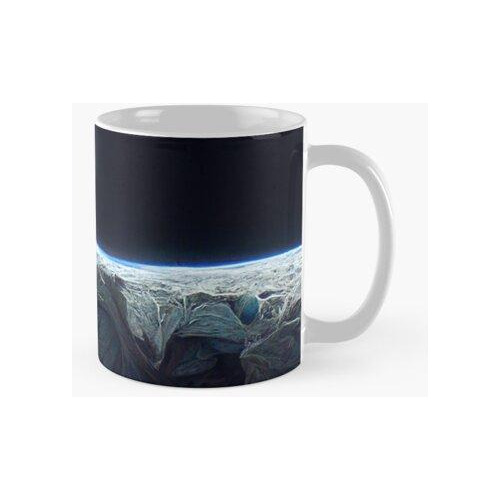 Taza Diseño Brutalista De Iluminación Hermosa Ultra Realista