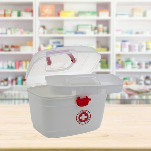 Imagem 6 de 6 de Acessório Enfermagem Maleta Medicamentos Pequena Paramount