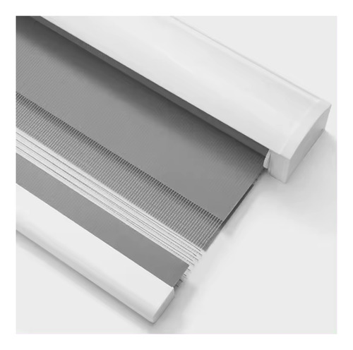 Cortinas Roller Duo Zebra Dia Y Noche 1.0x2.0 Mts Gris