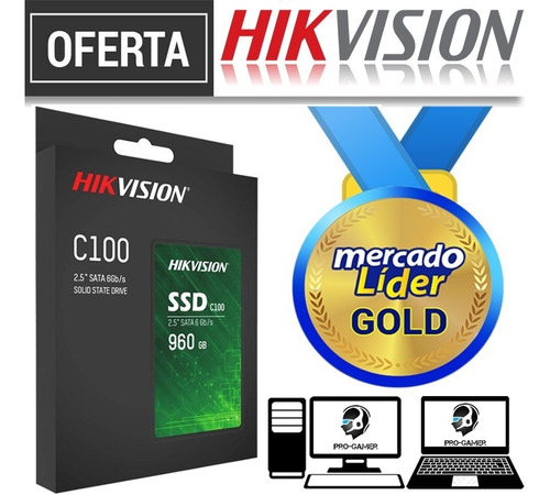Imagen 1 de 2 de Disco Solido Ssd Hikvision 1tb / 960gb 2.5 Nuevos Inc Iva