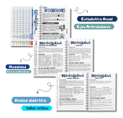 Agenda Escolar Maestro 25 - 26 Para Profesor Mod #1 Profe 2026
