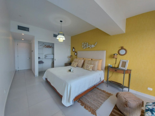 Apartamento En La Playa En Aquarella Tower Juan Dolio Amueblado Full