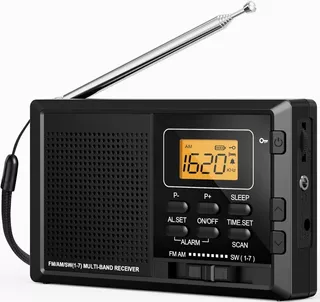 Radio Portatil Bocina Fm/am/sw Radio Digital Estereo Modular