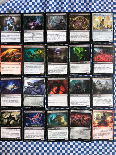 Deck Commander Goblins Orcs Rakdos Aggro Magic The Gathering 83 Inglês E Português (Usado)