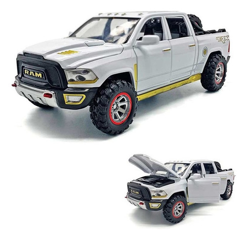 Autos Abre Puertas Colección Dodge Ram Trx Miniatura Metal