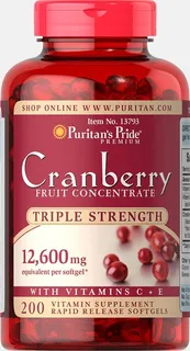 Cranberry 12600mg Arandano Rojo - Unidad a $450