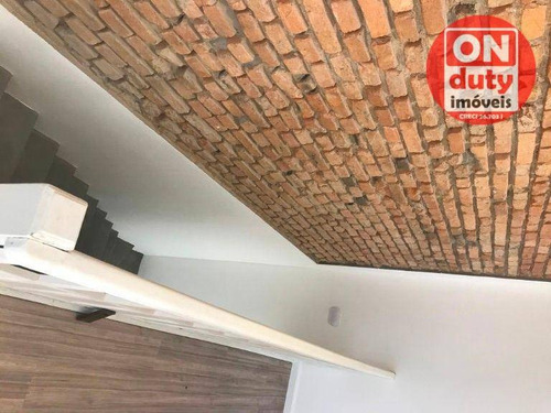Imagem 3 de 14 de Sobrado Com 3 Dormitórios À Venda, 116 M² Por R$ 765.000,00 - Gonzaga - Santos/sp - So0340