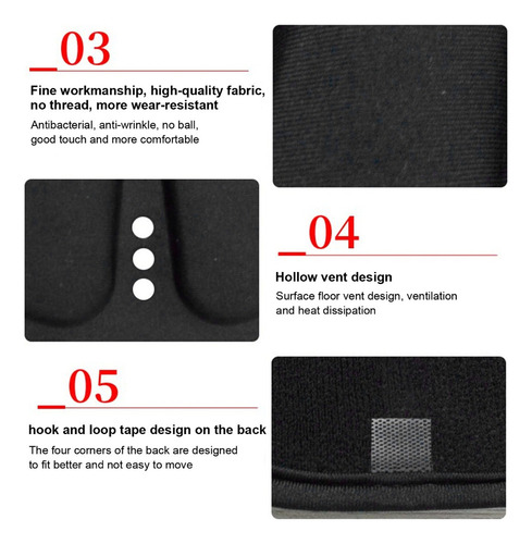 Juego De Almohadillas Universales Para Casco 360° Protección