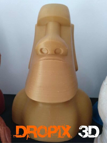 Moai De Decoraciòn Interior/exterior-dropix3d