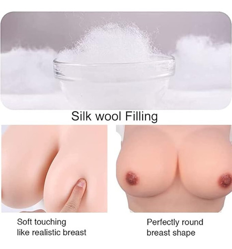 Pechos Silicona Protésico Artificiales Tetas Falsas C Copo