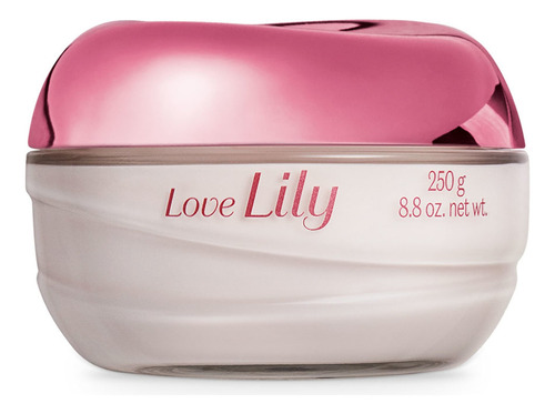 Love Lily Creme Acetinado Desodorante Hidrantante Corporal Tipo De Embalagem Pote Fragrância Love Lily