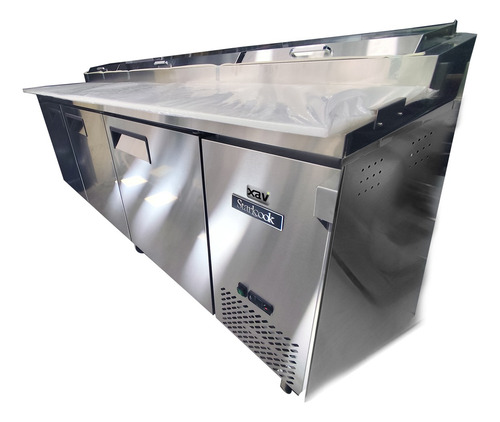 Mesa Refrigerada Nevera Acero Pizza Preparaci Starkook 10077