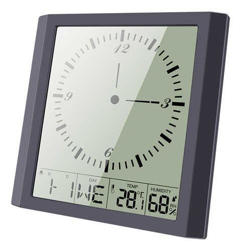Reloj Pared Multifunción Termo-higrómetro