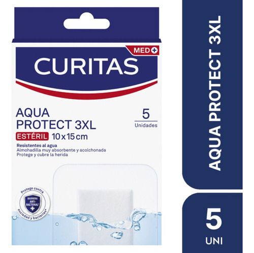 Curitas Aqua Protect Esteril 10x15cm 3xl 5un