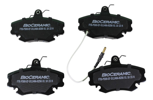 Kit Balatas Traseras Y Delanteras Para Platina 1.6 2002-2010