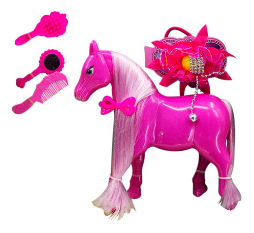 Caballo Pony Juguete Con Accesorios Muñecas Accesorios