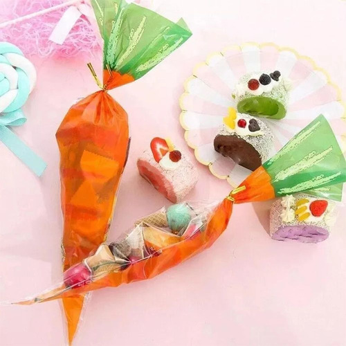Bolsa De Regalo De Plástico Con Forma De Conejo Para Conejos