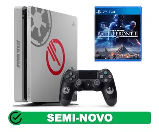 Playstation 4 Slim Edição Limitada Star Wars Battlefront 2