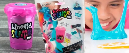 Pack X 6 Set Slime Para Fabrica Slime Kinetid + Sorpresa