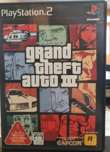 Grand Theft Auto 3 Playstation 3