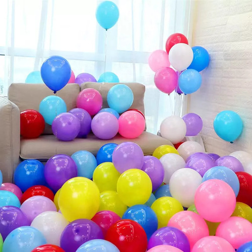 Y, 100 Globos Decoracion Fiesta Látex Globos Kit
