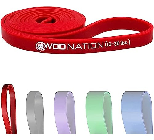 Wod Nation Pull Up Assistance Bands (10-175lbs Band) - Best