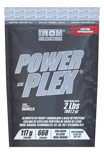 Power Plex Proteina Para Aumentar Masa Mu - g a $39