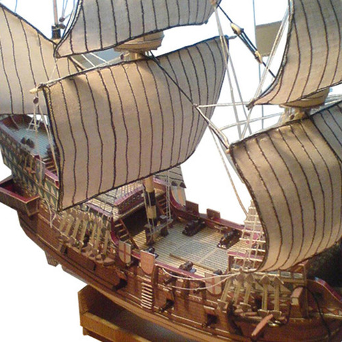 Kits De Barco De Velero De Papel 1/100, Kits De Barco De